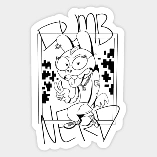 Dumb Nerd Sticker